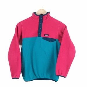 Kids patagonia pink and blue